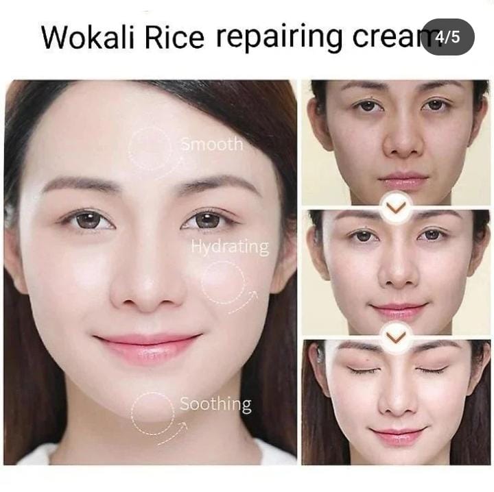 Wokali Rice Repairing Cream 115g