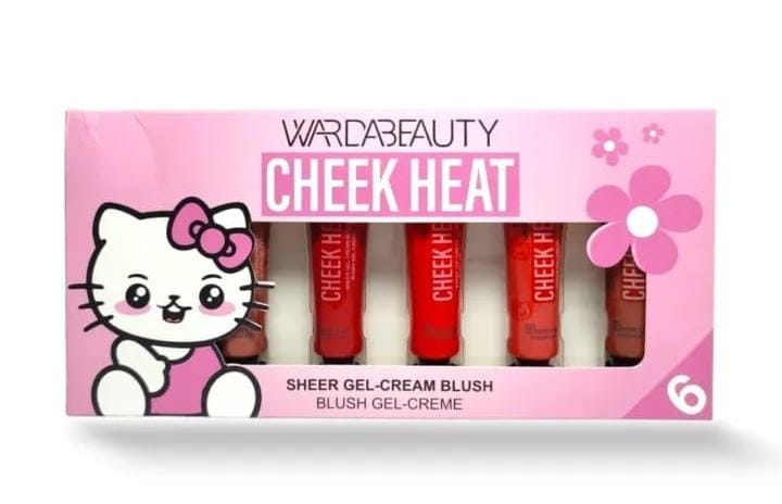 WARDABEAUTY CHEEK HEAT SHEER GEL-CREAM BLUSH