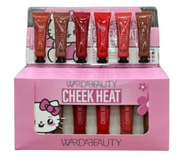 WARDABEAUTY CHEEK HEAT SHEER GEL-CREAM BLUSH