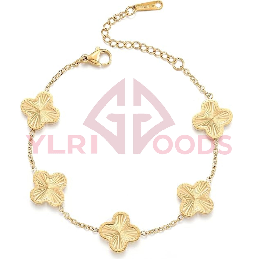 Petal Gold Bracelet